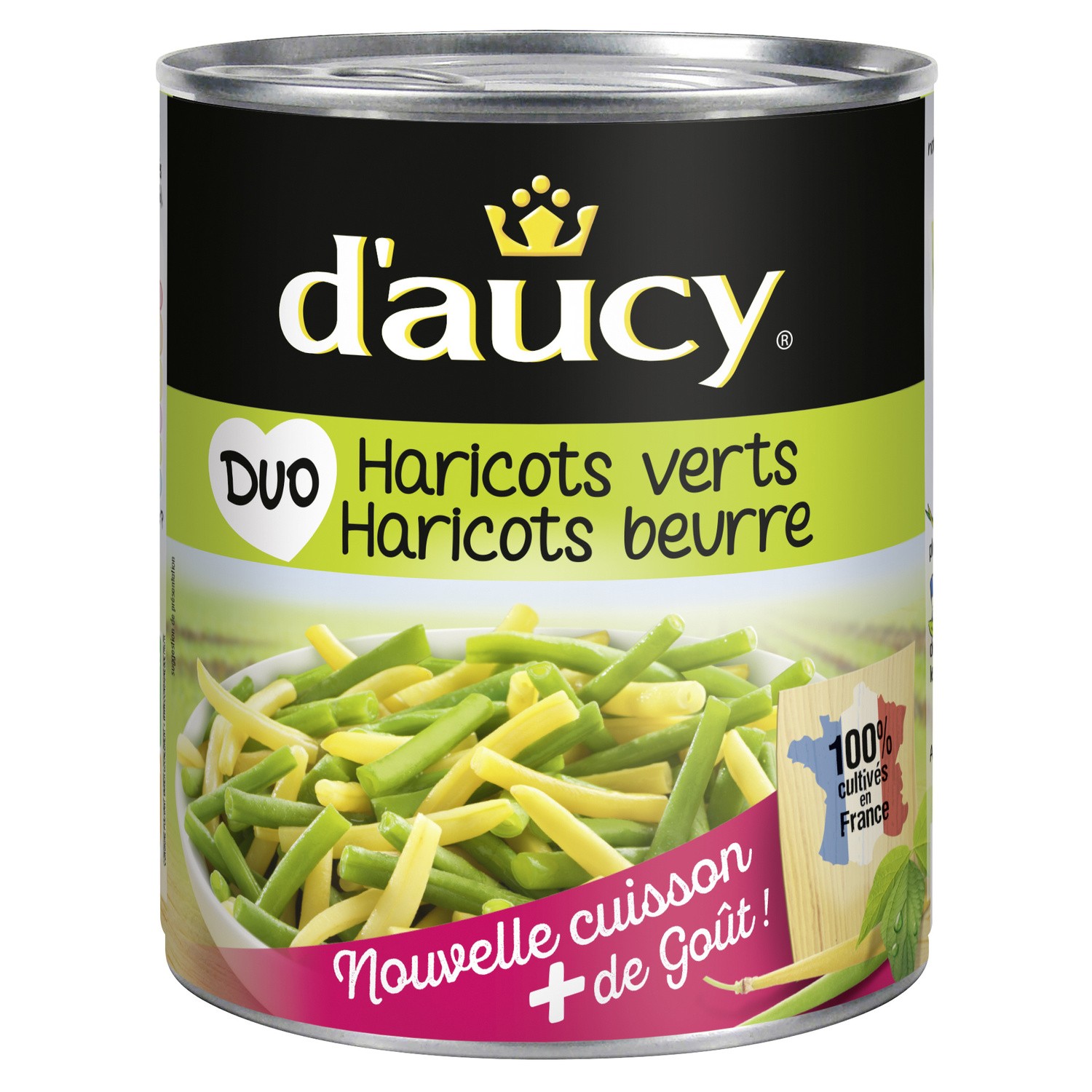 Duo Haricots verts , haricots beurre
